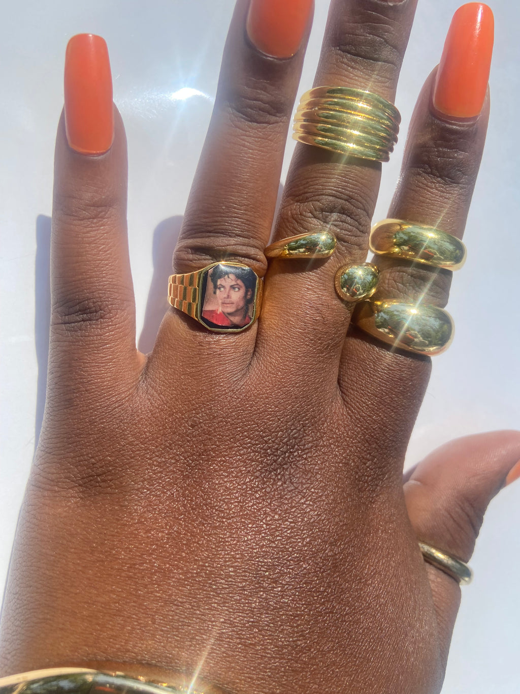 The Michael Jackson Tribute Ring | 18K Gold-Plated