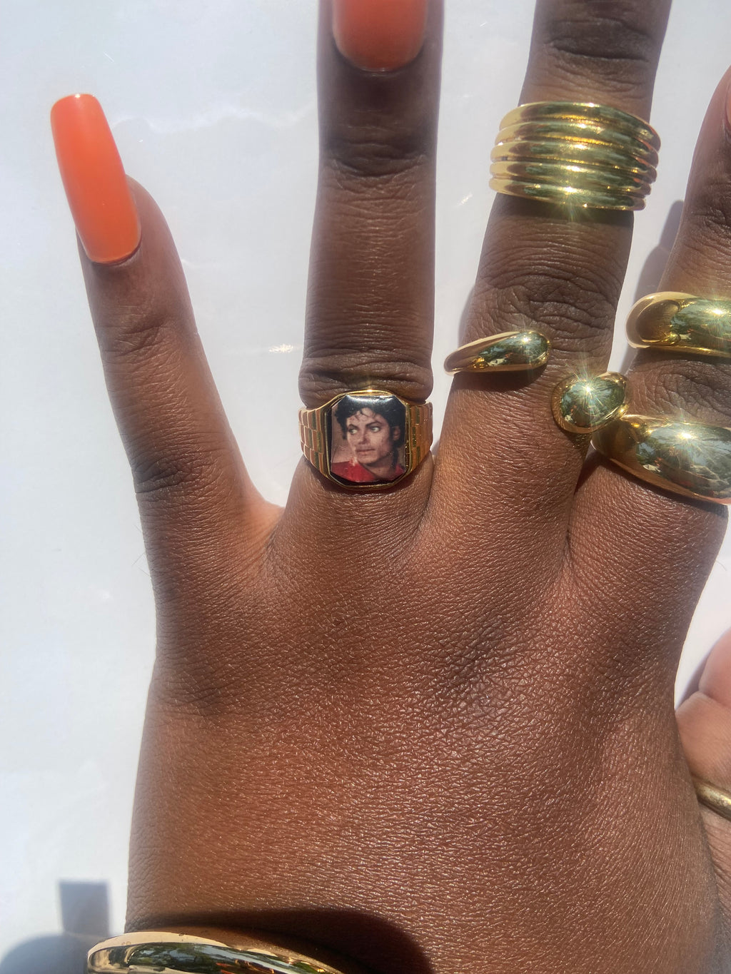 The Michael Jackson Tribute Ring | 18K Gold-Plated