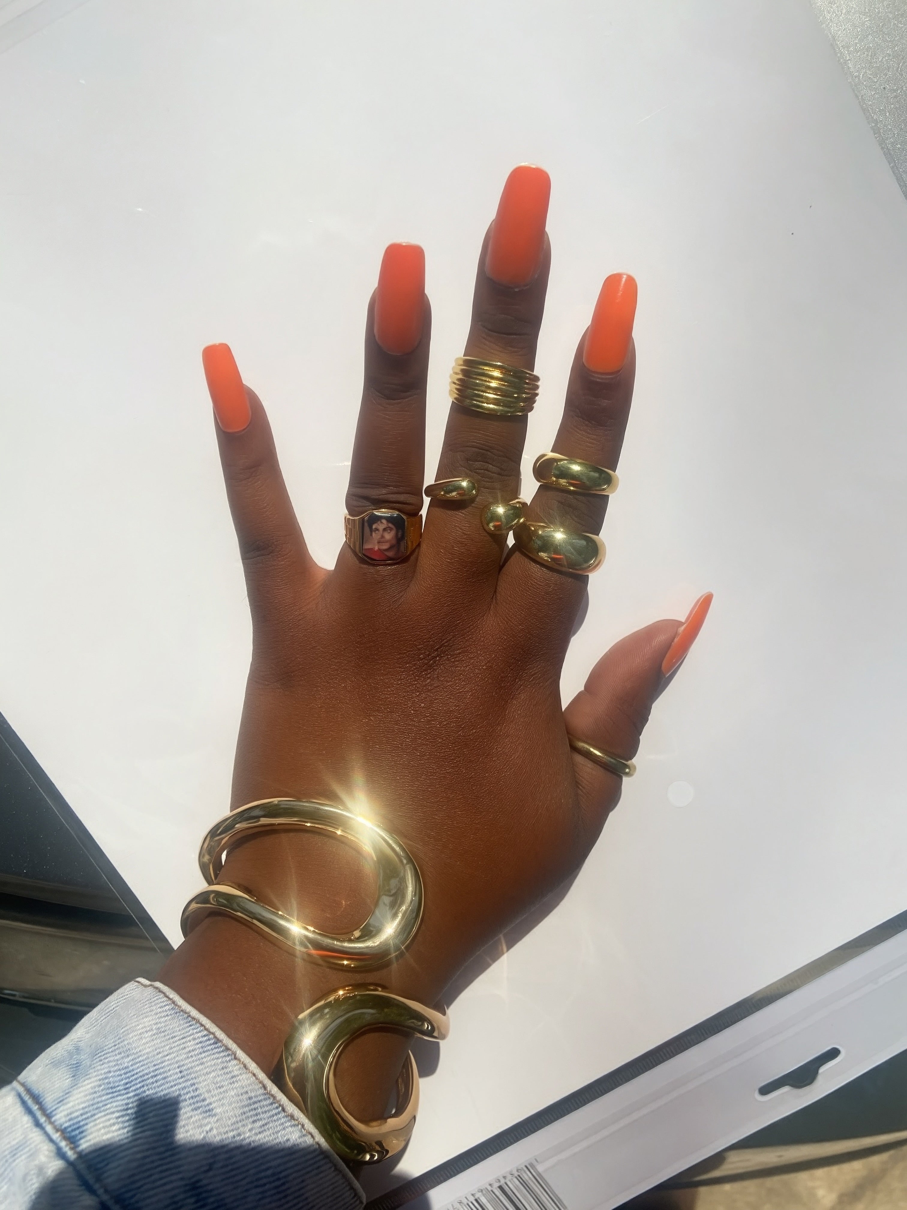 The Michael Jackson Tribute Ring | 18K Gold-Plated