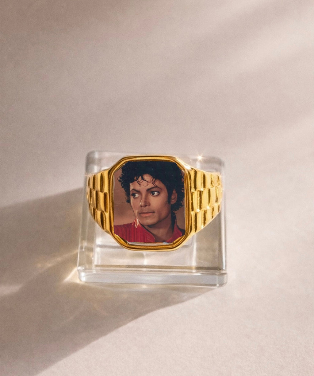 The Michael Jackson Tribute Ring | 18K Gold-Plated