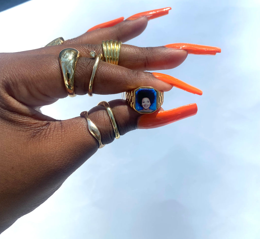 The Jill Scott Tribute Ring | 18K Gold-Plated