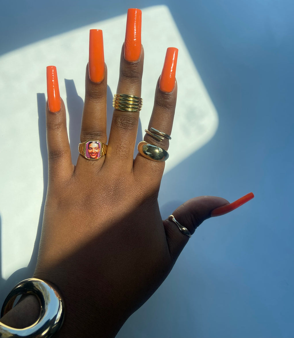 The Olivia Dean Tribute Ring | 18K Gold-Plated